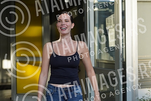 Meeting with the cast and crew of the series 