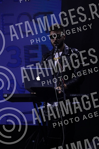 Concert of the Vampiri group on the second evening of the seventh Zemun Fest.Koncert grupe Vampiri druge veceri sedmog Zemun festa.