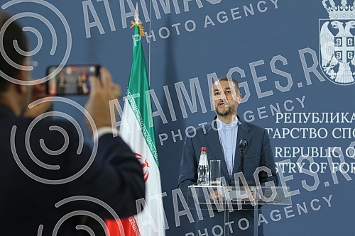 Ivica Dacic met with the Minister of Foreign Affairs of Iran Hossein Amir Abdollahian.Ivica Dacic sastao se sa ministrom inostranih poslova Irana Hoseinom Amir Abdolahijanom. 