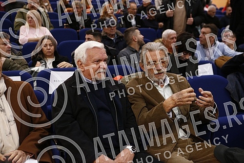 Public debate on the topic of the demolition of the Old Sava Bridge and the issue of traffic collapse in Belgrade.Javna rasprava na temu rusenja Starog savskog mosta i pitanja saobracajnog kolapsa u Beogradu. 