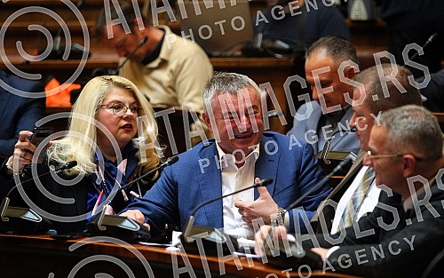 The session of the Parliamentary Committee for Finances, the Republic Budget and Control of the Spending of Public Funds.Sednica skupstinskog Odbora za finansije, republicki budzet i kontrolu trosenja javnih sredstava.