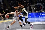 The match of Aba League between KK Partizan Mozzart Bet and KK Buducnost Voli.Utakmica Aba Lige izmedju KK Partizan Mozzart Bet i KK Buducnost Voli.