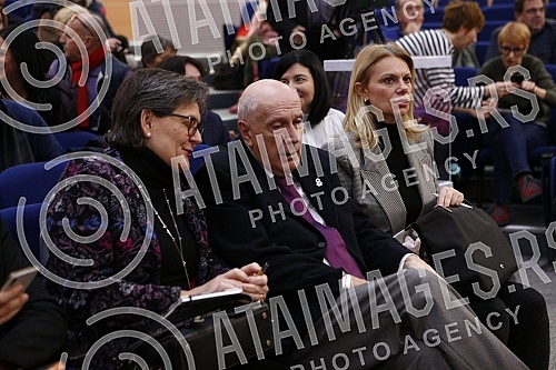 Public debate on the topic of the demolition of the Old Sava Bridge and the issue of traffic collapse in Belgrade.Javna rasprava na temu rusenja Starog savskog mosta i pitanja saobracajnog kolapsa u Beogradu. 
