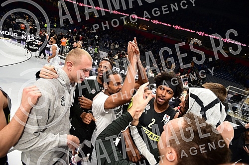 The match of Aba League between KK Partizan Mozzart Bet and KK Buducnost Voli.

Utakmica Aba Lige izmedju KK Partizan Mozzart Bet i KK Buducnost Voli.