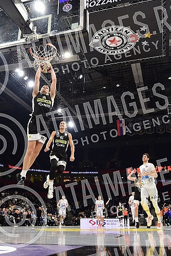 The match of Aba League between KK Partizan Mozzart Bet and KK Buducnost Voli.

Utakmica Aba Lige izmedju KK Partizan Mozzart Bet i KK Buducnost Voli.