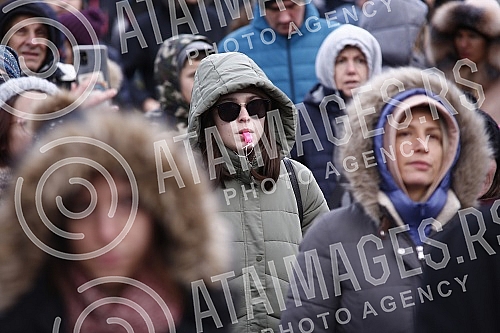 The informal environmental movement Eko straza held a rally in Bristol Park called the Counting Protest.Neformalni ekoloski pokret Eko straza odrzao je  u parku Bristol skup pod nazivom Protest prebrojavanja.