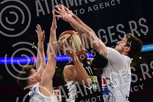 The match of Aba League between KK Partizan Mozzart Bet and KK Buducnost Voli.

Utakmica Aba Lige izmedju KK Partizan Mozzart Bet i KK Buducnost Voli.