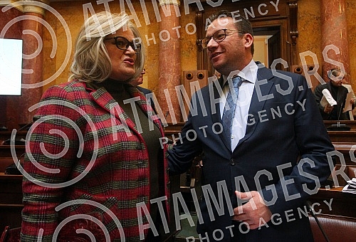 The session of the Parliamentary Committee for Finances, the Republic Budget and Control of the Spending of Public Funds.Sednica skupstinskog Odbora za finansije, republicki budzet i kontrolu trosenja javnih sredstava.