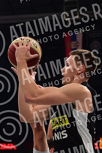 The match of Aba League between KK Partizan Mozzart Bet and KK Buducnost Voli.

Utakmica Aba Lige izmedju KK Partizan Mozzart Bet i KK Buducnost Voli.