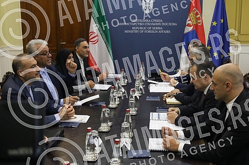 Ivica Dacic met with the Minister of Foreign Affairs of Iran Hossein Amir Abdollahian.Ivica Dacic sastao se sa ministrom inostranih poslova Irana Hoseinom Amir Abdolahijanom. 