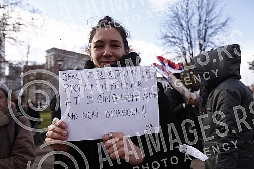 The informal environmental movement Eko straza held a rally in Bristol Park called the Counting Protest.Neformalni ekoloski pokret Eko straza odrzao je  u parku Bristol skup pod nazivom Protest prebrojavanja.