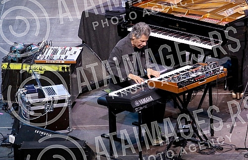 Concert of Chick Corea and Elektirc band hed in Kombank arena.Koncert Cik Koree i Elektir benda(Chick Corea and Elektirc band) odrzan u Kombank areni.