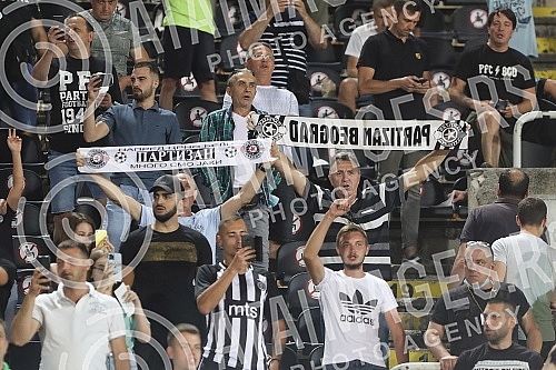 The match of the 2nd round of the qualification of the League of Conferences between FK Partizan (Serbia) - FK Dunajska Streda (Slovakia) was played at the FK Partizan stadium.Utakmica 2.kola kvalifikacija Lige konferencija izmedju FK Partizan (Srb