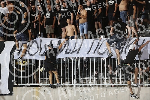 The match of the 2nd round of the qualification of the League of Conferences between FK Partizan (Serbia) - FK Dunajska Streda (Slovakia) was played at the FK Partizan stadium.Utakmica 2.kola kvalifikacija Lige konferencija izmedju FK Partizan (Srb