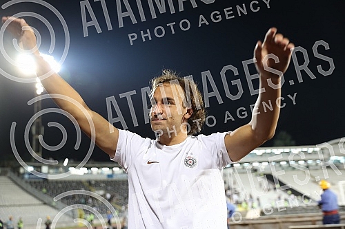 The match of the 2nd round of the qualification of the League of Conferences between FK Partizan (Serbia) - FK Dunajska Streda (Slovakia) was played at the FK Partizan stadium.Utakmica 2.kola kvalifikacija Lige konferencija izmedju FK Partizan (Srb