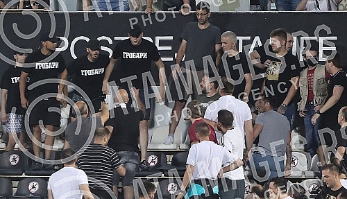 The match of the 2nd round of the qualification of the League of Conferences between FK Partizan (Serbia) - FK Dunajska Streda (Slovakia) was played at the FK Partizan stadium.Utakmica 2.kola kvalifikacija Lige konferencija izmedju FK Partizan (Srb
