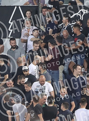 The match of the 2nd round of the qualification of the League of Conferences between FK Partizan (Serbia) - FK Dunajska Streda (Slovakia) was played at the FK Partizan stadium.Utakmica 2.kola kvalifikacija Lige konferencija izmedju FK Partizan (Srb
