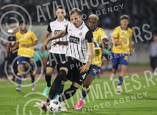 The match of the 2nd round of the qualification of the League of Conferences between FK Partizan (Serbia) - FK Dunajska Streda (Slovakia) was played at the FK Partizan stadium.Utakmica 2.kola kvalifikacija Lige konferencija izmedju FK Partizan (Srb