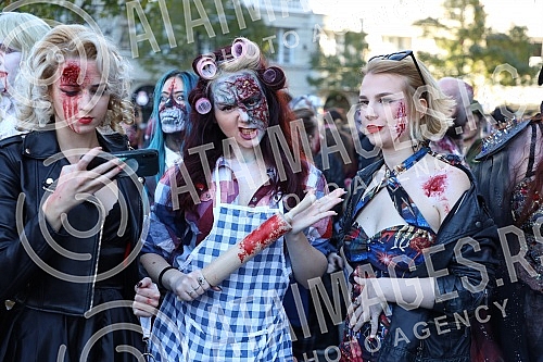 8. Belgrade Zombie Walk is an event organized as part of the 15th Festival of Serbian Fiction Film (October 29 - October 31, 2021), which takes place in the Hall of the Cultural Center.8. Beogradski zombie walk je manifestacija koja je organizovana