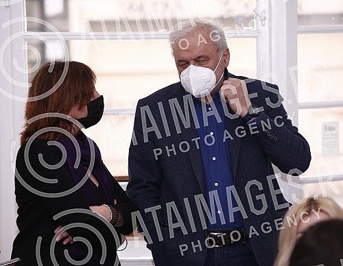 A press conference was held at the RTS Club on the occasion of the presentation of the new, jubilee 85th season of the RTS Symphony Orchestra.U RTS klubu je odrzana konferencija za medije povodom predstavljanja nove, jubilarne 85. sezone Simfonijsk