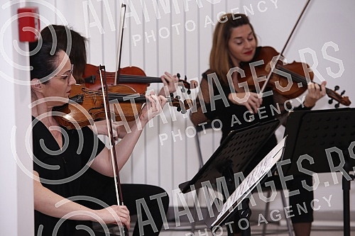 A press conference was held at the RTS Club on the occasion of the presentation of the new, jubilee 85th season of the RTS Symphony Orchestra.U RTS klubu je odrzana konferencija za medije povodom predstavljanja nove, jubilarne 85. sezone Simfonijsk