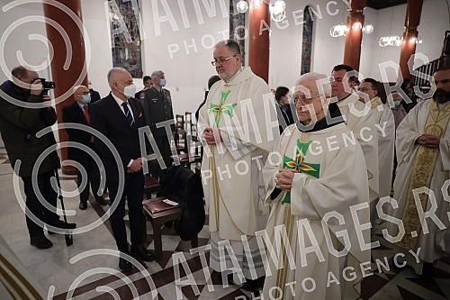 On the occasion of marking the Statehood Day of Serbia, Monsignor Stanislav Hocevar, Archbishop and Metropolitan of Belgrade, led the Mass for the entire state union of the Republic of Serbia in the Cathedral of the Assumption of the Blessed Virgin M
