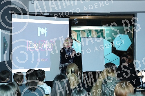 Well-known and award-winning children's book writer Uros Petrovic, one of the best IQ X solvers in the world, former president of Mensa and the Museum of Illusions, hosted a creative interactive evening.Poznati i nagradjivani pisac knjiga za decu -