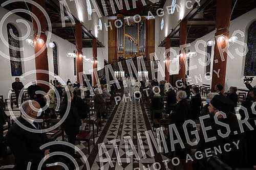 On the occasion of marking the Statehood Day of Serbia, Monsignor Stanislav Hocevar, Archbishop and Metropolitan of Belgrade, led the Mass for the entire state union of the Republic of Serbia in the Cathedral of the Assumption of the Blessed Virgin M