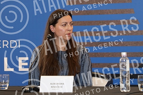 The press conference on the occasion of the fourth edition of the Opera on the Water, where the audience will be able to enjoy the outdoor musical and stage spectacle 