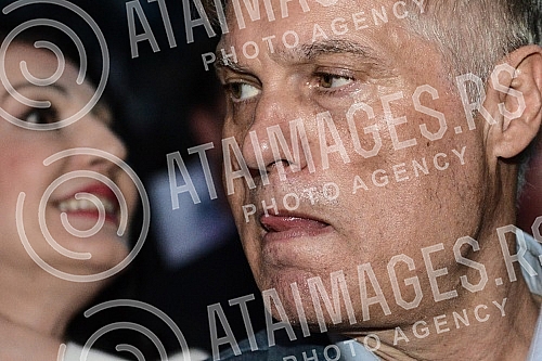 Election rally Aleksandar Vucic, the Serbian Progressive party and its coalition partners for the Serbian presidency.Predizborni miting Aleksandra Vucica, Srpske napredne strane i koalicionih partnera za predsednika Srbije.