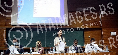 Annual International Conference Parliament of Political Scientists 2020: Political Consequences of the Pandemic, organized by the Association for Political Science of Serbia, opened at the Faculty of Political Science.Godisnja medjunarodna konferen