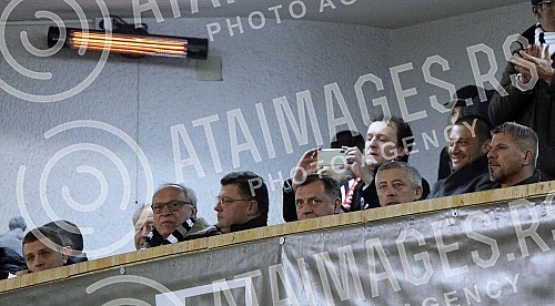 UEFA Europa League match between FK Partizan (Serbia) and FC Viktoria Plzen (Czech Republic) played at Partizan stadium. Utakmica UEFA Evropa Lige izmedju FK Partizan i FK Viktorija Plzen odigrana na stadionu Partizana. 