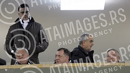 UEFA Europa League match between FK Partizan (Serbia) and FC Viktoria Plzen (Czech Republic) played at Partizan stadium. Utakmica UEFA Evropa Lige izmedju FK Partizan i FK Viktorija Plzen odigrana na stadionu Partizana. 