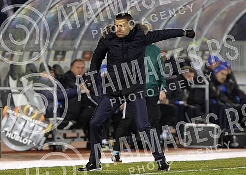UEFA Europa League match between FK Partizan (Serbia) and FC Viktoria Plzen (Czech Republic) played at Partizan stadium. Utakmica UEFA Evropa Lige izmedju FK Partizan i FK Viktorija Plzen odigrana na stadionu Partizana. 