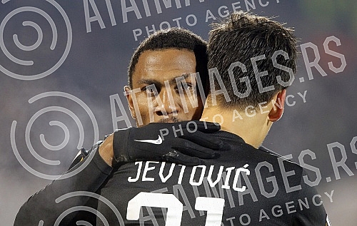UEFA Europa League match between FK Partizan (Serbia) and FC Viktoria Plzen (Czech Republic) played at Partizan stadium. Utakmica UEFA Evropa Lige izmedju FK Partizan i FK Viktorija Plzen odigrana na stadionu Partizana. 
