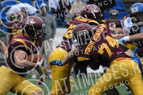 IFAF Liga sampiona americkog fudbala odigrana na Adi ciganliji izmedju SBB Vukova i Silverhawks iz Slovenije (Ljubljana/Slovenia).