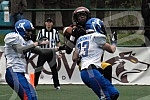 IFAF Liga sampiona americkog fudbala odigrana na Adi ciganliji izmedju SBB Vukova i Silverhawks iz Slovenije (Ljubljana/Slovenia).