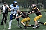 IFAF Liga sampiona americkog fudbala odigrana na Adi ciganliji izmedju SBB Vukova i Silverhawks iz Slovenije (Ljubljana/Slovenia).