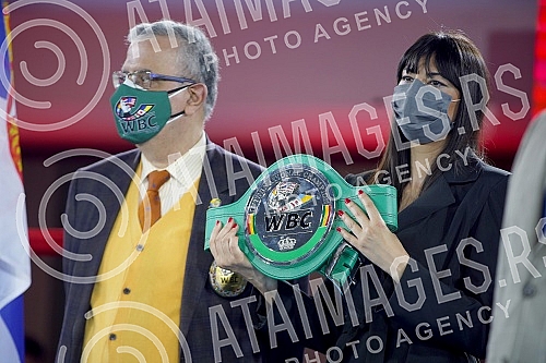 Marko Nikolic (Serbia) lost by technical knockout in the match for the vacant WBC international silver title in the super middleweight category (up to 76,204 kg) to Sergei Gorokhov (Russia).Tehnickim nokautom Marko Nikolic (Srbija) izgubio je u mec