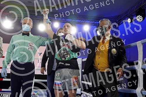 Marko Nikolic (Serbia) lost by technical knockout in the match for the vacant WBC international silver title in the super middleweight category (up to 76,204 kg) to Sergei Gorokhov (Russia).Tehnickim nokautom Marko Nikolic (Srbija) izgubio je u mec