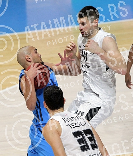 Game 2 rounds Top 16 Phase 7Days Eurocup between BC Partizan and BC Alba (Berlin).Odigrana utakmica 2. kola Top 16 faze 7Days Evrokupa izmedju KK Partizan i BC Alba (Berlin)