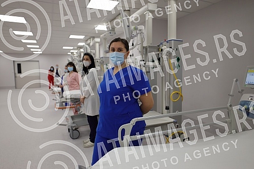 The President of the Republic of Serbia, Aleksandar Vucic, attended the opening of the new Clinical Center of Serbia after the completion of the first phase of works.Predsednik Republike Srbije Aleksandar Vucic prisustvovao je otvaranju novog Klini