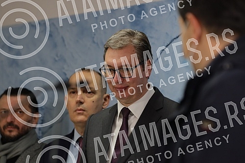 The President of the Republic of Serbia, Aleksandar Vucic, attended the opening of the new Clinical Center of Serbia after the completion of the first phase of works.Predsednik Republike Srbije Aleksandar Vucic prisustvovao je otvaranju novog Klini