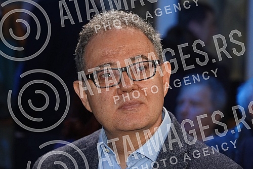 The United for the Victory of Serbia Coalition held a convention in Dorcol Platz, at which it presented the list 