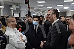 The President of the Republic of Serbia, Aleksandar Vucic, attended the opening of the new Clinical Center of Serbia after the completion of the first phase of works.Predsednik Republike Srbije Aleksandar Vucic prisustvovao je otvaranju novog Klini
