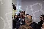 The President of the Republic of Serbia, Aleksandar Vucic, attended the opening of the new Clinical Center of Serbia after the completion of the first phase of works.Predsednik Republike Srbije Aleksandar Vucic prisustvovao je otvaranju novog Klini