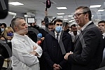 The President of the Republic of Serbia, Aleksandar Vucic, attended the opening of the new Clinical Center of Serbia after the completion of the first phase of works.Predsednik Republike Srbije Aleksandar Vucic prisustvovao je otvaranju novog Klini