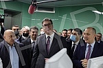 The President of the Republic of Serbia, Aleksandar Vucic, attended the opening of the new Clinical Center of Serbia after the completion of the first phase of works.Predsednik Republike Srbije Aleksandar Vucic prisustvovao je otvaranju novog Klini