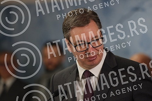 The President of the Republic of Serbia, Aleksandar Vucic, attended the opening of the new Clinical Center of Serbia after the completion of the first phase of works.Predsednik Republike Srbije Aleksandar Vucic prisustvovao je otvaranju novog Klini