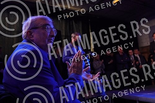 The United for the Victory of Serbia Coalition held a convention in Dorcol Platz, at which it presented the list 